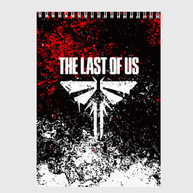 Скетчбук с принтом THE LAST OF US в Кировске, 100% бумага
 | 48 листов, плотность листов — 100 г/м2, плотность картонной обложки — 250 г/м2. Листы скреплены сверху удобной пружинной спиралью | cicadas | fireflies | naughty dog | the last of us | the last of us part 2 | джоэл | последние из нас | цикады | элли