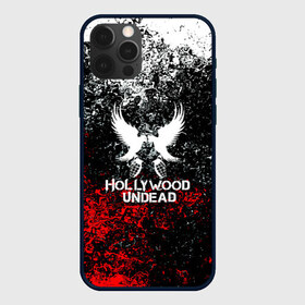 Чехол для iPhone 12 Pro Max с принтом HOLLYWOOD UNDEAD в Кировске, Силикон |  | Тематика изображения на принте: charlie scene | danny | funny man | hollywood undead | j dog | johnny 3 tears | logo | music | rock | альтернатива | металл | музыка | музыкальный | рок