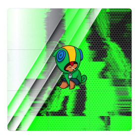 Магнитный плакат 3Х3 с принтом Brawl Stars LEON в Кировске, Полимерный материал с магнитным слоем | 9 деталей размером 9*9 см | android | brawl stars | crow | games | leon | mobile game | stars | ворон | игры | леон | мобильные игры