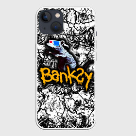 Чехол для iPhone 13 с принтом Banksy в Кировске,  |  | art | banksy | street | street art | арт | бэнкси | стрит | стрит арт