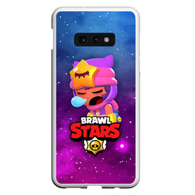 Чехол для Samsung S10E с принтом SANDY SPACE (Brawl Stars) в Кировске, Силикон | Область печати: задняя сторона чехла, без боковых панелей | brawl | bull | colt | crow | game | games | leon | online | penny | poco | sandy | shelly | spike | star | stars | wanted | брав | бравл | браво | звезда | звезды | игра | игры | лого | онлайн | сенди | старс | сэнди