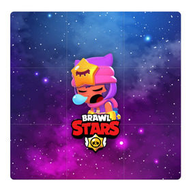 Магнитный плакат 3Х3 с принтом SANDY SPACE (Brawl Stars) в Кировске, Полимерный материал с магнитным слоем | 9 деталей размером 9*9 см | brawl | bull | colt | crow | game | games | leon | online | penny | poco | sandy | shelly | spike | star | stars | wanted | брав | бравл | браво | звезда | звезды | игра | игры | лого | онлайн | сенди | старс | сэнди