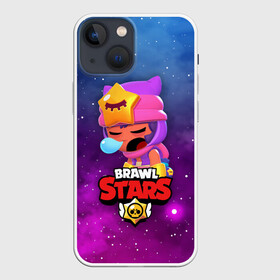 Чехол для iPhone 13 mini с принтом SANDY SPACE (Brawl Stars) в Кировске,  |  | brawl | bull | colt | crow | game | games | leon | online | penny | poco | sandy | shelly | spike | star | stars | wanted | брав | бравл | браво | звезда | звезды | игра | игры | лого | онлайн | сенди | старс | сэнди