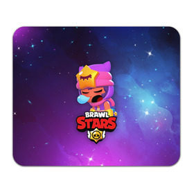 Коврик для мышки прямоугольный с принтом SANDY SPACE (Brawl Stars) в Кировске, натуральный каучук | размер 230 х 185 мм; запечатка лицевой стороны | brawl | bull | colt | crow | game | games | leon | online | penny | poco | sandy | shelly | spike | star | stars | wanted | брав | бравл | браво | звезда | звезды | игра | игры | лого | онлайн | сенди | старс | сэнди
