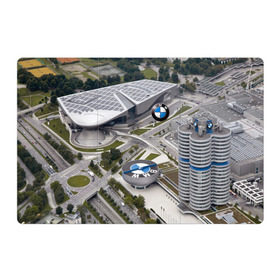 Магнитный плакат 3Х2 с принтом BMW city в Кировске, Полимерный материал с магнитным слоем | 6 деталей размером 9*9 см | bmw | buildings | city | germany | munich | prestige | бмв | германия | город | здания | мюнхен | престиж