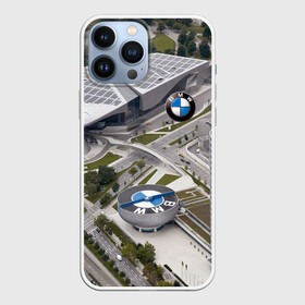 Чехол для iPhone 13 Pro Max с принтом BMW city в Кировске,  |  | Тематика изображения на принте: bmw | buildings | city | germany | munich | prestige | бмв | германия | город | здания | мюнхен | престиж