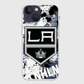 Чехол для iPhone 13 mini с принтом Лос Анджелес Кингз в Кировске,  |  | hockey | kings | los angeles | los angeles kings | nhl | usa | кингз | лос анджелес | лос анджелес кингз | нхл | спорт | сша | хоккей | шайба