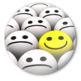 Значок с принтом EMOJI 2019 в Кировске,  металл | круглая форма, металлическая застежка в виде булавки | emoji | настроение | позитив | смайлики | смайлы | стикеры | текстура смайл | улыбки | фон смайл | эмодзи