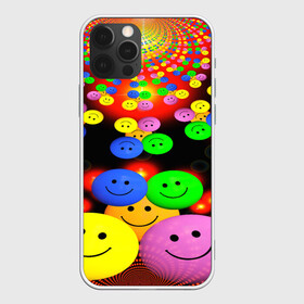 Чехол для iPhone 12 Pro Max с принтом ЦВЕТНЫЕ СМАЙЛИКИ в Кировске, Силикон |  | emoji | настроение | позитив | смайлики | смайлы | стикеры | текстура смайл | улыбки | фон смайл | эмодзи