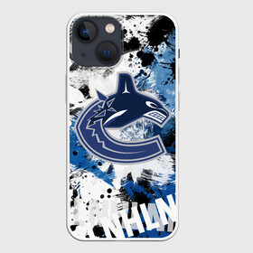 Чехол для iPhone 13 mini с принтом Vancouver Canucks в Кировске,  |  | canucks | hockey | nhl | usa | vancouver | vancouver canucks | ванкувер | ванкувер кэнакс | кэнакс | накс | нхл | спорт | сша | хоккей | шайба