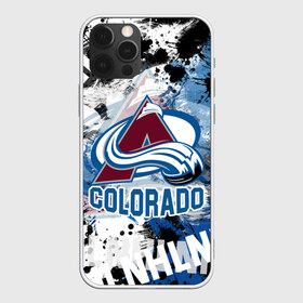 Чехол для iPhone 12 Pro Max с принтом Колорадо Эвеланш в Кировске, Силикон |  | avalanche | colorado | colorado avalanche | hockey | nhl | usa | колорадо | колорадо эвеланш | нхл | спорт | сша | хоккей | шайба | эвеланш