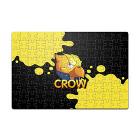 Пазл магнитный 126 элементов с принтом Crow (Brawl Stars) в Кировске, полимерный материал с магнитным слоем | 126 деталей, размер изделия —  180*270 мм | brawl stars | crow | game | leon | бравл | бравл стар | бравл старс | ворон | ворона | детская | детям | игра | компьютерная игра | кров | леон | персонаж | развлечение