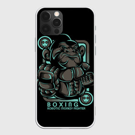Чехол для iPhone 12 Pro Max с принтом Gorilla fighter в Кировске, Силикон |  | Тематика изображения на принте: boxing | cool | fighter | fist | glove | gorilla | monkey | power | punch | robot | боец | бокс | горилла | крутая | кулак | обезьяна | перчатка | робот | сила | удар
