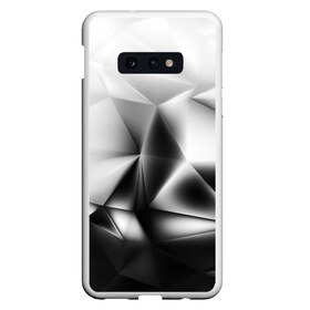 Чехол для Samsung S10E с принтом GRAY&BLACK STYLE в Кировске, Силикон | Область печати: задняя сторона чехла, без боковых панелей | Тематика изображения на принте: abstract | abstraction | color | geometry | paitnt | polygon | polygonal | psy | абстракция | геометрия | краски | неоновые | полигоны | психоделика