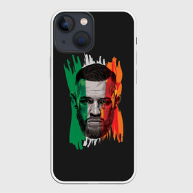 Чехол для iPhone 13 mini с принтом Conor McGregor в Кировске,  |  | champ | champion | conor | irish | king | mac | mcgregor | mma | mystic | notorious | ufc | боец | ирландия | конор | король | мак | макгрегор | мма | тони | хабиб | чемп | чемпион | юфс