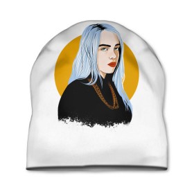 Шапка 3D с принтом Billie Eilish в Кировске, 100% полиэстер | универсальный размер, печать по всей поверхности изделия | bad | billie | boy | boys | eilish | girl | girls | music | pop | rap | sad | trend | билли | грустно | девочка | девочки | девушка | мальчик | музыка | поп | рэп | тренд | эйлиш