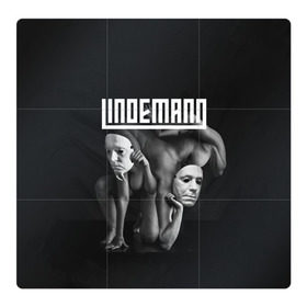 Магнитный плакат 3Х3 с принтом LINDEMANN в Кировске, Полимерный материал с магнитным слоем | 9 деталей размером 9*9 см | lindeman | lindemann | logo | music | pain | rammstein | rock | rumstein | till | группа | линдеман | линдеманн | лого | логотип | метал | музыка | пэйн | раммштайн | рамштаин | рамштайн | рок | символ | тилль