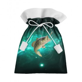 Подарочный 3D мешок с принтом Рыбалка на карпа в Кировске, 100% полиэстер | Размер: 29*39 см | Тематика изображения на принте: большая рыба | карп | карповые | леска | наживка | рыба | рыбак | рыбаку | рыбалка | рыбка | рыболов | удилище | удочка