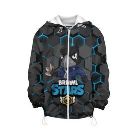 Детская куртка 3D Crow (Brawl Stars): в Кировске, 100% полиэстер | застежка — молния, подол и капюшон оформлены резинкой с фиксаторами, по бокам — два кармана без застежек, один потайной карман на груди, плотность верхнего слоя — 90 г/м2; плотность флисового подклада — 260 г/м2 | brawl stars | crow | game | leon | бравл | бравл стар | бравл старс | ворон | ворона | детская | детям | игра | компьютерная игра | кров | леон | персонаж | развлечение