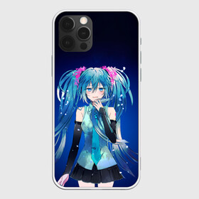 Чехол для iPhone 12 Pro Max с принтом Hatsune Miku в Кировске, Силикон |  | Тематика изображения на принте: anime | aquamarin | aquamarine | everlasting | hatsune | j pop | miku | projectdiva | singer | summer | vocaloid | аквамарин | аниме | вокалоид | мику | певица | хацуне | хацунэ