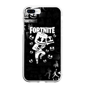 Чехол для iPhone 7Plus/8 Plus матовый с принтом FORTNITE MARSHMELLO в Кировске, Силикон | Область печати: задняя сторона чехла, без боковых панелей | fnchap2 | fortnite | fortnite 2 | fortnite x | marshmello | ninja | ninja hyper streamer | ninja streamer | streamer | tyler blevins | маршмелло | ниндзя | фортнайт | фортнайт 2 | фортнайт глава 2