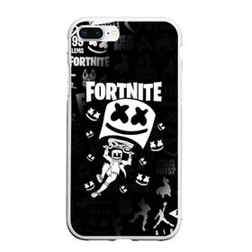 Чехол для iPhone 7Plus/8 Plus матовый с принтом FORTNITE MARSHMELLO в Кировске, Силикон | Область печати: задняя сторона чехла, без боковых панелей | fnchap2 | fortnite | fortnite 2 | fortnite x | marshmello | ninja | ninja hyper streamer | ninja streamer | streamer | tyler blevins | маршмелло | ниндзя | фортнайт | фортнайт 2 | фортнайт глава 2