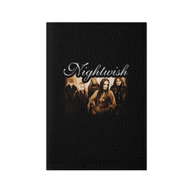 Обложка для паспорта матовая кожа с принтом Nightwish в Кировске, натуральная матовая кожа | размер 19,3 х 13,7 см; прозрачные пластиковые крепления | Тематика изображения на принте: metal | nightwish | symphonic metal | tarja | tarja turunen | turunen | метал | найтвиш | симфоник метал | тарья | турунен