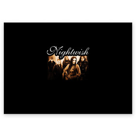 Поздравительная открытка с принтом Nightwish в Кировске, 100% бумага | плотность бумаги 280 г/м2, матовая, на обратной стороне линовка и место для марки
 | Тематика изображения на принте: metal | nightwish | symphonic metal | tarja | tarja turunen | turunen | метал | найтвиш | симфоник метал | тарья | турунен