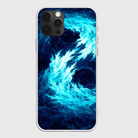 Чехол для iPhone 12 Pro Max с принтом Abstract fractal blue flame в Кировске, Силикон |  | abstract | colors | dark | flame | fractal | space | абстракция | космос | краски | огонь | пламя | тёмный | фрактал