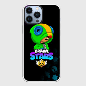 Чехол для iPhone 13 Pro Max с принтом BRAWL STARS LEON в Кировске,  |  | brawl stars | bull | colt | crow | leon | stars | берли | бо | брок | ворон | джесси | динамайк | дэррил | кольт | леон | мортис | нита | пайпер | пенни | поко | пэм | рикошет | спайк | фрэнк | шелли | эль примо