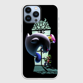 Чехол для iPhone 13 Pro Max с принтом Luigis Mansion в Кировске,  |  | game | luigis mansion | mario | nintendo | видеоигра | игра | луиджи | марио | привидение | призрак