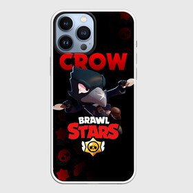 Чехол для iPhone 13 Pro Max с принтом BRAWL STARS CROW в Кировске,  |  | brawl stars | bull | colt | crow | leon | stars | берли | бо | брок | ворон | джесси | динамайк | дэррил | кольт | леон | мортис | нита | пайпер | пенни | поко | пэм | рикошет | спайк | фрэнк | шелли | эль примо