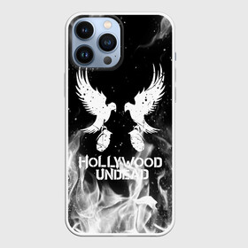 Чехол для iPhone 13 Pro Max с принтом HOLLYWOOD UNDEAD в Кировске,  |  | Тематика изображения на принте: deuce | hollywood undead | hu | j dog | shady jeff | голливуд | голливудская нежить | даниэль мурильо | джордан террелл | джордж артур рейган | дилан альварес | мэттью сент клер | нежить