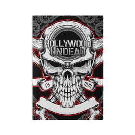 Обложка для паспорта матовая кожа с принтом Hollywood Undead в Кировске, натуральная матовая кожа | размер 19,3 х 13,7 см; прозрачные пластиковые крепления | been | bloody nose | california | hell | lyrics | music | octone | official | psalms | records | rock | song | to | vevo | video | кранккор | метал | рэп рок | электроник