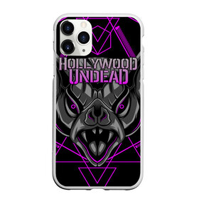 Чехол для iPhone 11 Pro матовый с принтом Hollywood Undead в Кировске, Силикон |  | Тематика изображения на принте: been | bloody nose | california | hell | lyrics | music | octone | official | psalms | records | rock | song | to | vevo | video | кранккор | метал | рэп рок | электроник