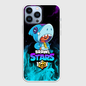 Чехол для iPhone 13 Pro Max с принтом BRAWL STARS LEON SHARK | ЛЕОН АКУЛА в Кировске,  |  | brawl stars | bull | colt | crow | leon | leon shark | shark | stars | акула | берли | ворон | динамайк | кольт | леон | леон акула | нита | спайк | шелли | эль примо