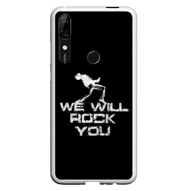 Чехол для Honor P Smart Z с принтом Queen We Will Rock You в Кировске, Силикон | Область печати: задняя сторона чехла, без боковых панелей | bohemian | brian | freddie | may | mercury | queen | rhapsody | roger | taylor | богемная | богемская | брайан | джон | королева | меркьюри | мэй | рапсодия | роджер | тейлор | фредди