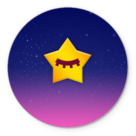 Коврик для мышки круглый с принтом SANDY SPACE - BRAWL STARS в Кировске, резина и полиэстер | круглая форма, изображение наносится на всю лицевую часть | brawl | bull | colt | crow | game | games | leon | online | penny | poco | sandy | shelly | spike | star | stars | wanted | брав | бравл | браво | звезда | звезды | игра | игры | лого | онлайн | сенди | старс | сэнди
