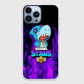 Чехол для iPhone 13 Pro Max с принтом BRAWL STARS LEON SHARK в Кировске,  |  | 8 bit | 8 бит | brawl stars | bull | colt | crow | leon | leon shark | shark | stars | акула | берли | ворон | динамайк | кольт | леон | леон акула | нита | спайк | шелли | эль примо