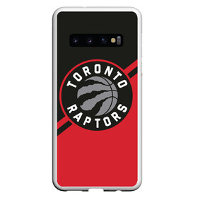 Чехол для Samsung Galaxy S10 с принтом Toronto Raptors BR в Кировске, Силикон | Область печати: задняя сторона чехла, без боковых панелей | Тематика изображения на принте: nba | raptors | toronto | toronto raptors | баскетбол | нба | рэпторс | торонто | торонто рэпторс