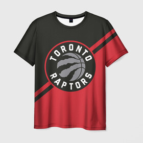 Мужская футболка 3D с принтом Toronto Raptors BR в Кировске, 100% полиэфир | прямой крой, круглый вырез горловины, длина до линии бедер | nba | raptors | toronto | toronto raptors | баскетбол | нба | рэпторс | торонто | торонто рэпторс