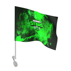 Флаг для автомобиля с принтом BRAWL STARS в Кировске, 100% полиэстер | Размер: 30*21 см | android | brawl stars | crow | games | leon | mobile game | stars | бравл старс | ворон | игры | леон | мобильные игры