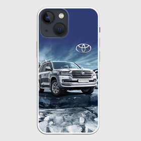 Чехол для iPhone 13 mini с принтом Land Cruiser 200 в Кировске,  |  | land cruiser 200 | toyota | авто | автомобиль | автопробег | автоспорт | антарктида | арктика | внедорожники | ралли | спорткар | экстрим