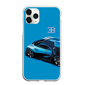 Чехол для iPhone 11 Pro матовый с принтом Bugatti в Кировске, Силикон |  | Тематика изображения на принте: bugatti | car | italy | motorsport | prestige | автомобиль | автоспорт | бугатти | италия | престиж