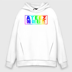 Мужское худи Oversize хлопок с принтом Ateez в Кировске, френч-терри — 70% хлопок, 30% полиэстер. Мягкий теплый начес внутри —100% хлопок | боковые карманы, эластичные манжеты и нижняя кромка, капюшон на магнитной кнопке | ateez | atiny | destiny | k pop | kpop | kq fellaz | атеез | атез | атэз | ёсан | к поп | кпоп | минки | сан | сонхва | тин поп | уён | хонджун | чонхо | эйтиз | эйтини | юнхо