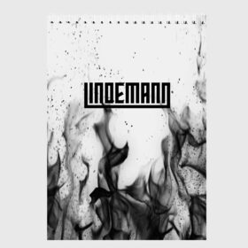 Скетчбук с принтом LINDEMANN в Кировске, 100% бумага
 | 48 листов, плотность листов — 100 г/м2, плотность картонной обложки — 250 г/м2. Листы скреплены сверху удобной пружинной спиралью | Тематика изображения на принте: industrial | metal | paul l | rammstein | till lindemann | альтернативный рок | германия | кристиан лоренц | музыка | немцы | оливер ридель | пауль ландерс | рихард круспе | рок | тилль линдеманн