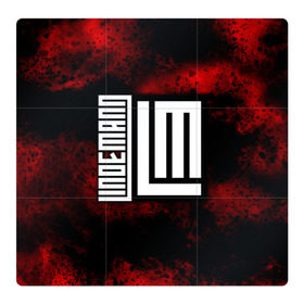 Магнитный плакат 3Х3 с принтом Lindemann в Кировске, Полимерный материал с магнитным слоем | 9 деталей размером 9*9 см | lindemann | metall | till | линдеманн | металл | тиль | тиль линдеманн