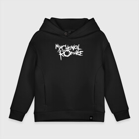 Детское худи Oversize хлопок с принтом My Chemical Romance в Кировске, френч-терри — 70% хлопок, 30% полиэстер. Мягкий теплый начес внутри —100% хлопок | боковые карманы, эластичные манжеты и нижняя кромка, капюшон на магнитной кнопке | Тематика изображения на принте: gerard way | mcr | my chemical romance | альтернативный | группа | джерард уэй | май кемикал романс | мкр | мой химический роман | мхр | мцр | панк | поп | поппанк | рок | рэй торо