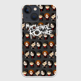 Чехол для iPhone 13 mini с принтом My Chemical Romance в Кировске,  |  | gerard way | mcr | my chemical romance | альтернативный | группа | джерард уэй | май кемикал романс | мкр | мой химический роман | мхр | мцр | панк | поп | поппанк | рок | рэй торо