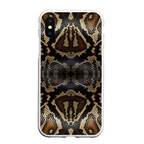 Чехол для iPhone XS Max матовый с принтом Snakeskin в Кировске, Силикон | Область печати: задняя сторона чехла, без боковых панелей | animals | cold blooded animal | snake | snakeskin | textures. | животное | животные | змеиная кожа | змея | текстуры | хладнокровное